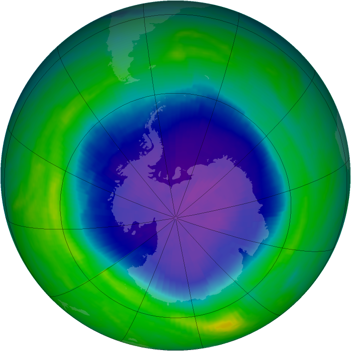 Ozone Map 1987-10-19